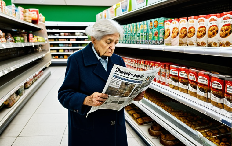 가짜뉴스의 경제적 영향을 분석하다 - Financial Panic**

"A crowded trading floor scene, stock tickers displaying sharp drops, news headli...