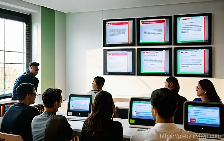 가짜뉴스가 여론에 미치는 영향 - **Prompt 2: Deepfakes and the Digital Mask**
    "A close-up of a human face, with diverse features,...